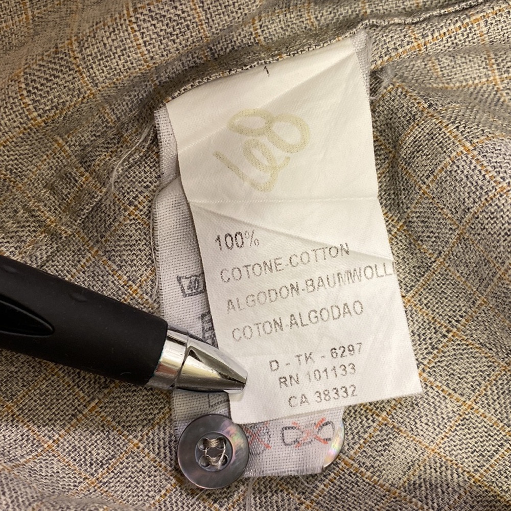 Ermenegildo Zegna Button Down
Paisley Print‎ Long Sleeve men’s - Picture 12 of 12